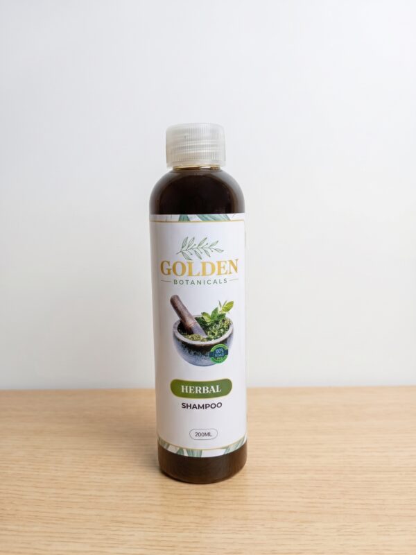 Golden Botanicals Herbal Shampoo 200ml bottle